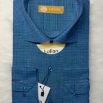 پیراهن مردانه آستین بلند تترون طرحدار