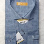 پیراهن مردانه آستین بلند تترون طرحدار