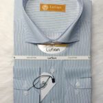 پیراهن مردانه آستین بلند تترون راه راه