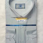 پیراهن مردانه آستین بلند تترون راه راه