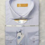 پیراهن مردانه آستین بلند تترون راه راه