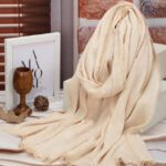 شال روسری زنانه نخی