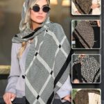 شال روسری زنانه نخی